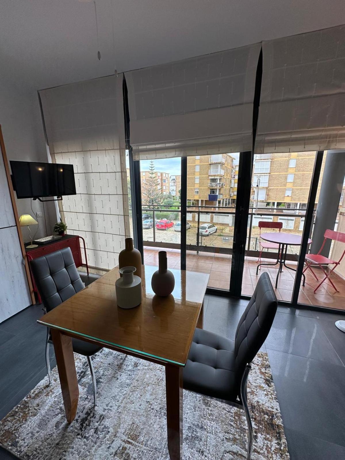 Estudio Con Piscina Y Garaje A 100 Mtr De La Playa Исла-Кристина Экстерьер фото