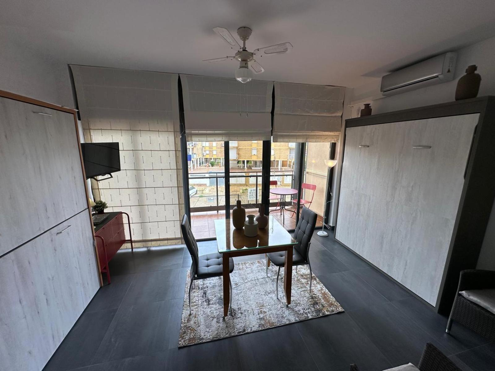 Estudio Con Piscina Y Garaje A 100 Mtr De La Playa Исла-Кристина Экстерьер фото